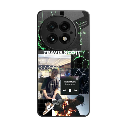Travis Scott back phone cover | glass case for oneplus 13