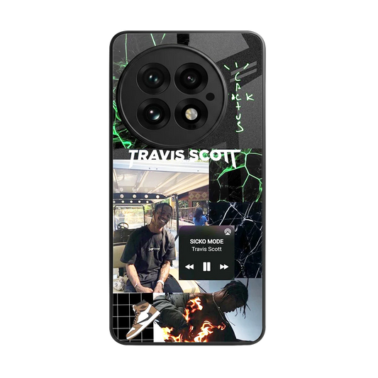 Travis Scott back phone cover | glass case for oneplus 13