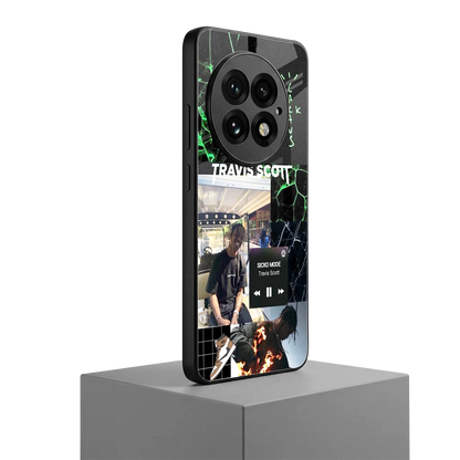 Travis Scott oneplus 13 mobile cover | shockproof glass phone case