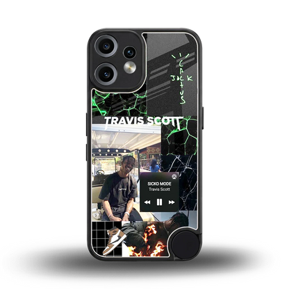 Travis Scott back phone cover | glass case for cmf nothing phone 2 pro