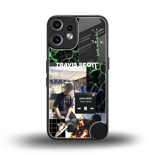 Travis Scott back phone cover | glass case for cmf nothing phone 2 pro