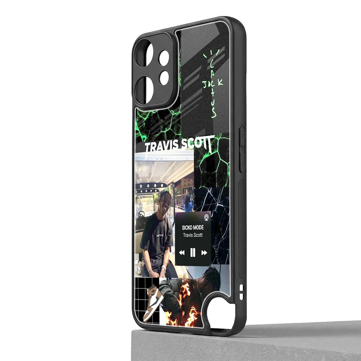 Travis Scott cmf nothing phone 2 pro mobile cover | shockproof glass phone case
