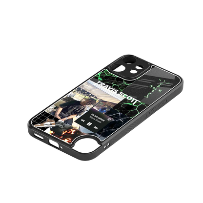 Travis Scott stylish phone case for cmf nothing phone 2 pro | glossy glass and slim fit