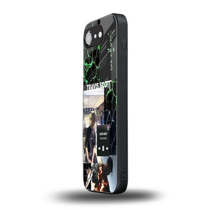 Travis Scott iphone 16e mobile cover | shockproof glass phone case