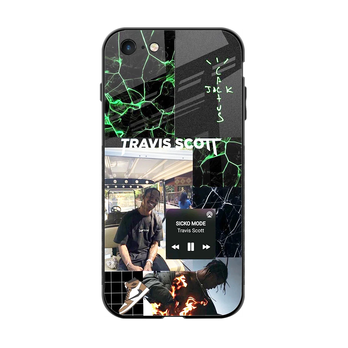 Travis Scott back phone cover | glass case for iphone 6