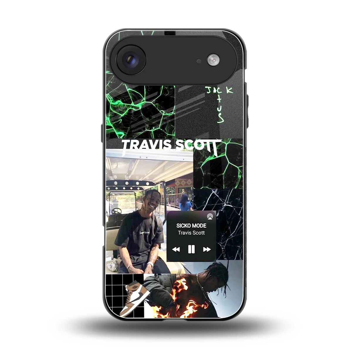 Travis Scott back phone cover | glass case for iphone air