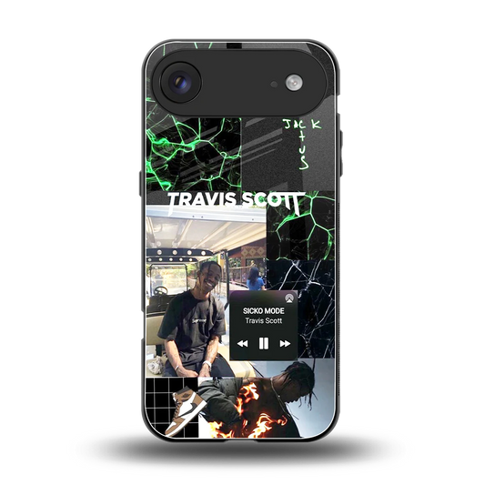 Travis Scott back phone cover | glass case for iphone air