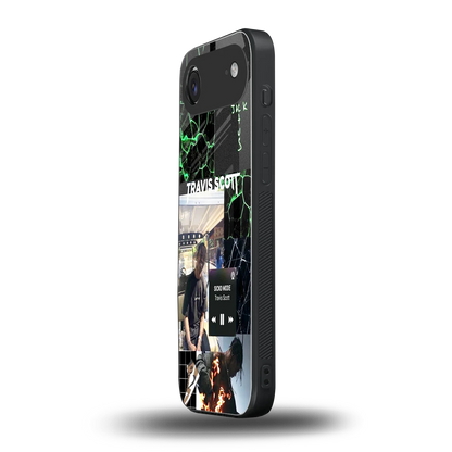 Travis Scott iphone air mobile cover | shockproof glass phone case