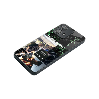 Travis Scott stylish phone case for motorola edge 40 neo 5g | glossy glass and slim fit