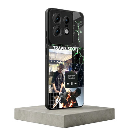 Travis Scott motorola edge 50 pro mobile cover | shockproof glass phone case