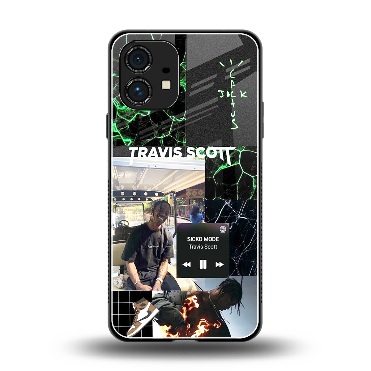 Travis Scott back phone cover | glass case for nothing phone 1