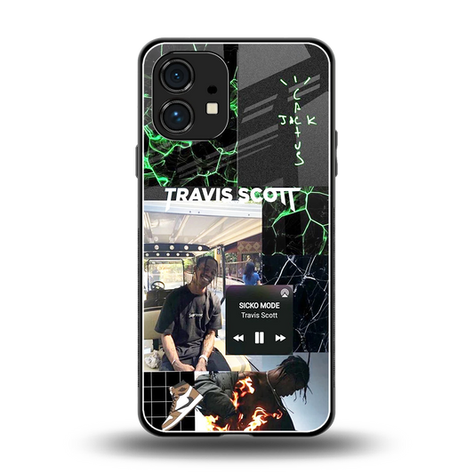 Travis Scott back phone cover | glass case for nothing phone 1