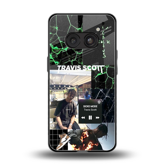 Travis Scott back phone cover | glass case for nothing phone 2a