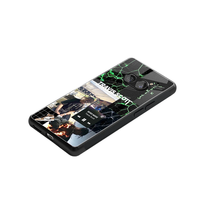 Travis Scott stylish phone case for nothing phone 2a | glossy glass and slim fit