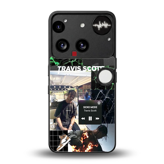 Travis Scott back phone cover | glass case for nothing phone 3