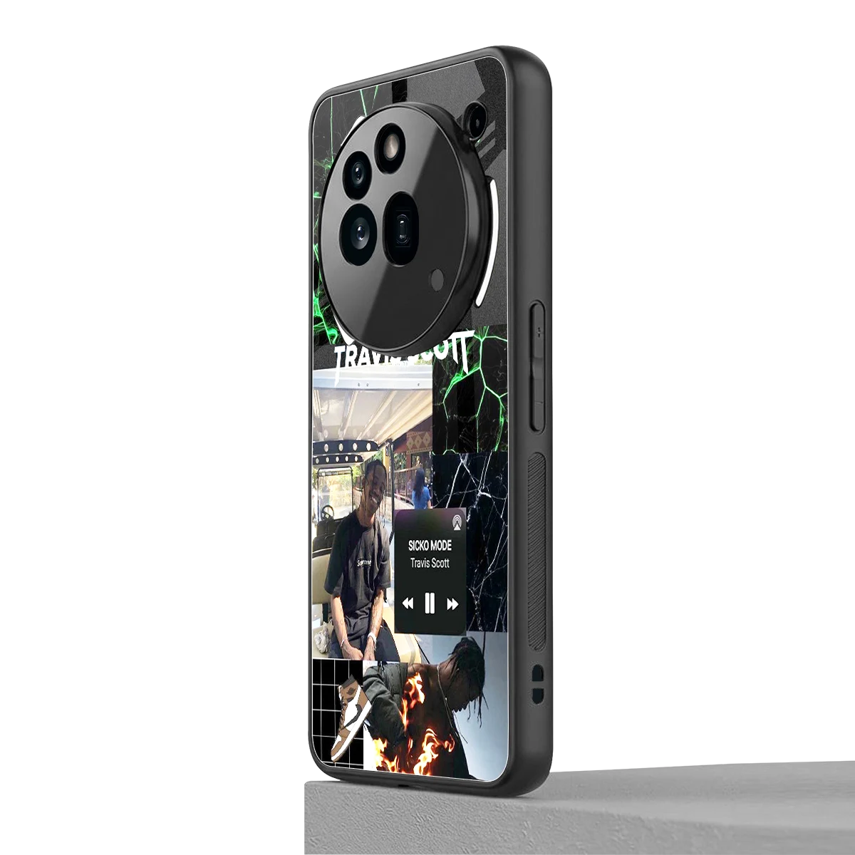 Travis Scott nothing phone 3a pro mobile cover | shockproof glass phone case