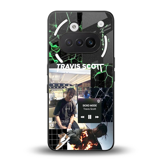 Travis Scott back phone cover | glass case for nothing phone 3a