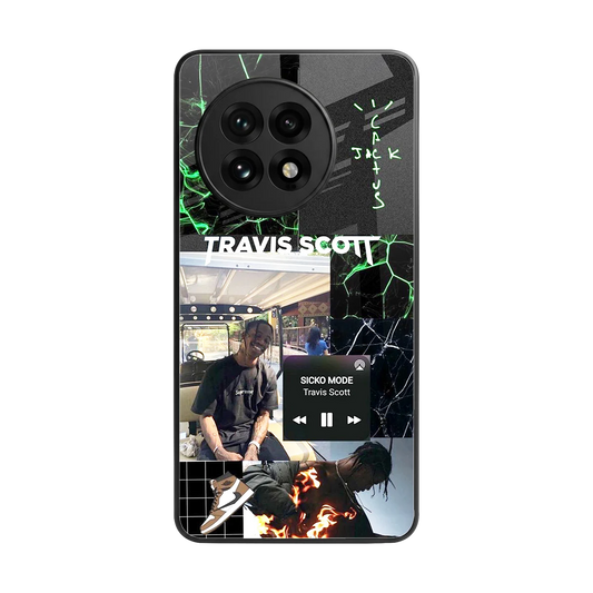 Travis Scott back phone cover | glass case for oneplus 13r