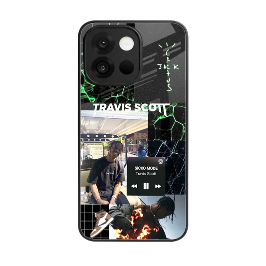 Travis Scott back phone cover | glass case for oneplus 13s