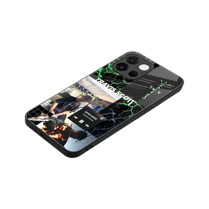 Travis Scott stylish phone case for oneplus 13s | glossy glass and slim fit