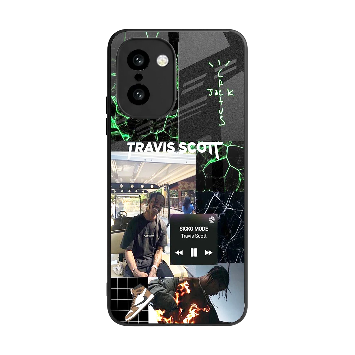 Travis Scott back phone cover | glass case for oneplus 15r