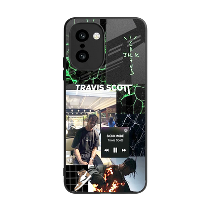 Travis Scott back phone cover | glass case for oneplus 15r