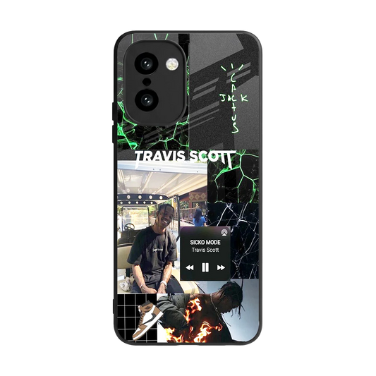 Travis Scott back phone cover | glass case for oneplus 15r