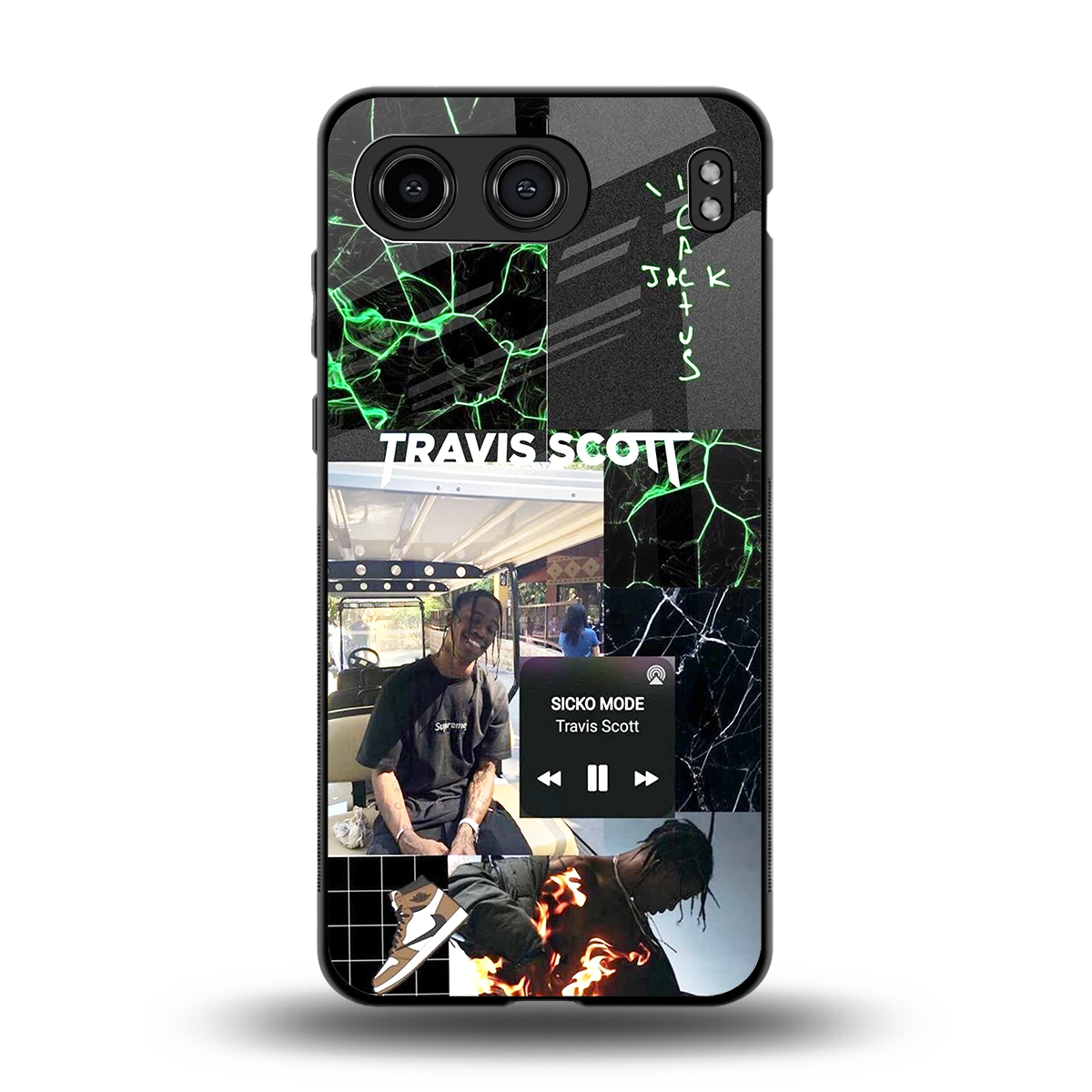 Travis Scott back phone cover | glass case for oneplus nord 4
