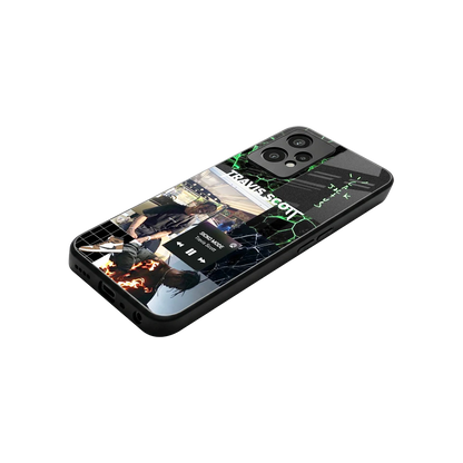 Travis Scott stylish phone case for oneplus nord ce 2 lite | glossy glass and slim fit