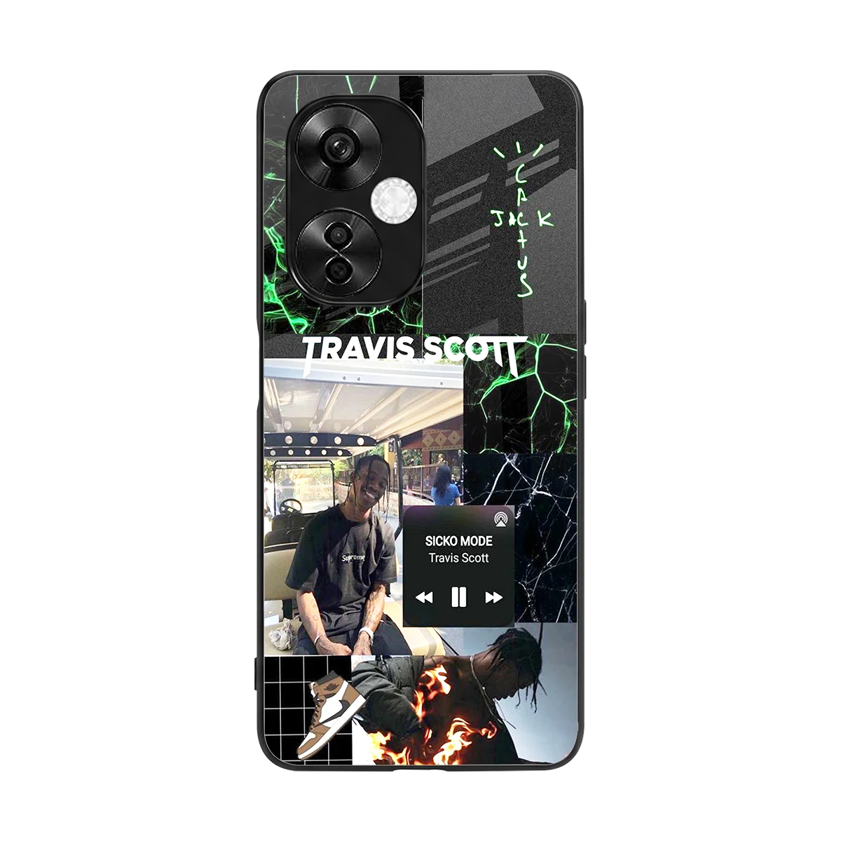 Travis Scott back phone cover | glass case for oneplus nord ce 3 lite