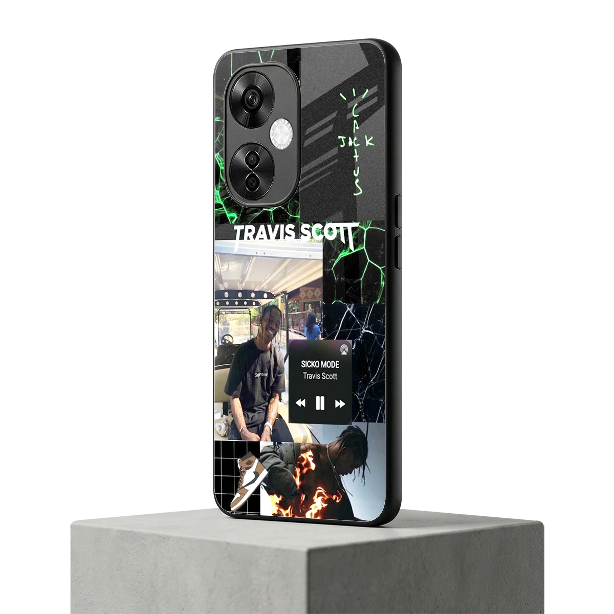 Travis Scott oneplus nord ce 3 lite mobile cover | shockproof glass phone case