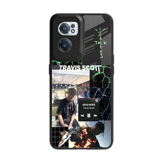 Travis Scott back phone cover | glass case for oneplus nord ce 2