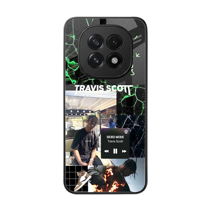 Travis Scott back phone cover | glass case for oppo f29 5g