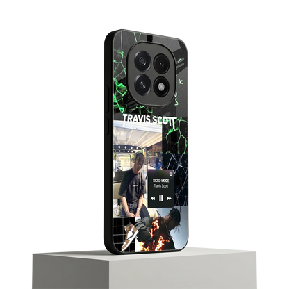 Travis Scott oppo f29 5g mobile cover | shockproof glass phone case