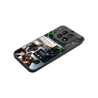 Travis Scott stylish phone case for oppo f29 5g | glossy glass and slim fit