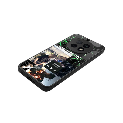 Travis Scott stylish phone case for oppo f29 pro 5g | glossy glass and slim fit