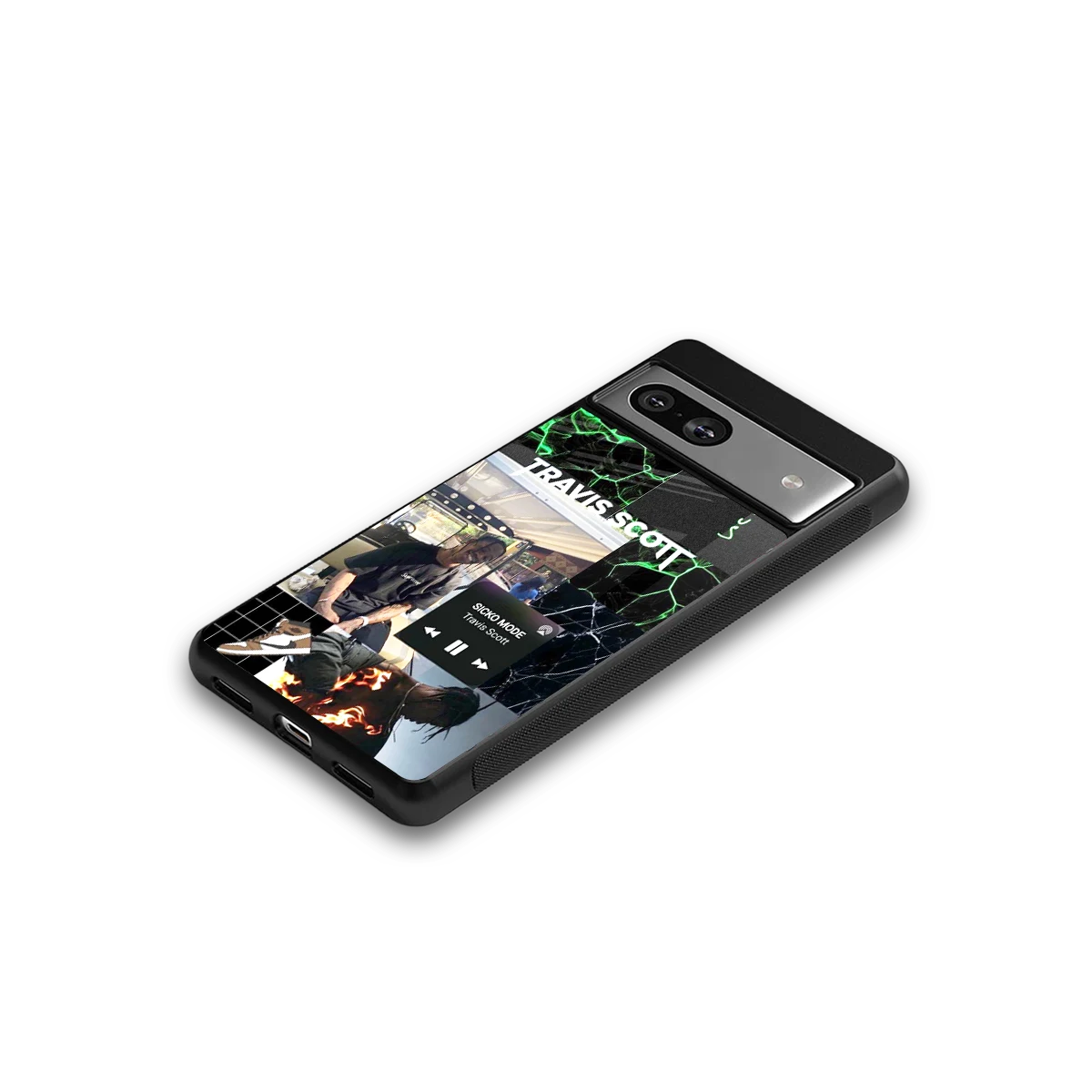 Travis Scott google pixel 7 mobile cover | shockproof glass phone case