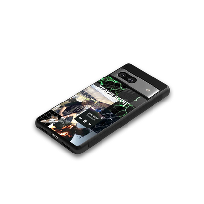 Travis Scott google pixel 7 mobile cover | shockproof glass phone case