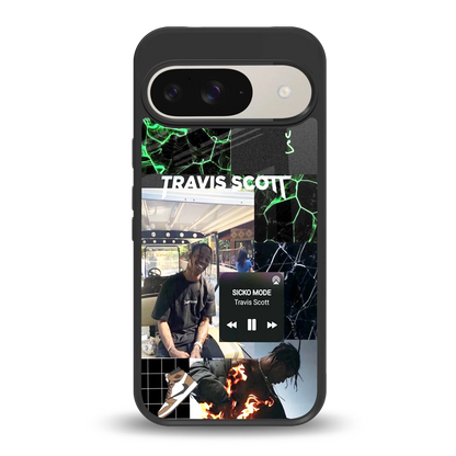 Travis Scott back phone cover | glass case for google pixel 9
