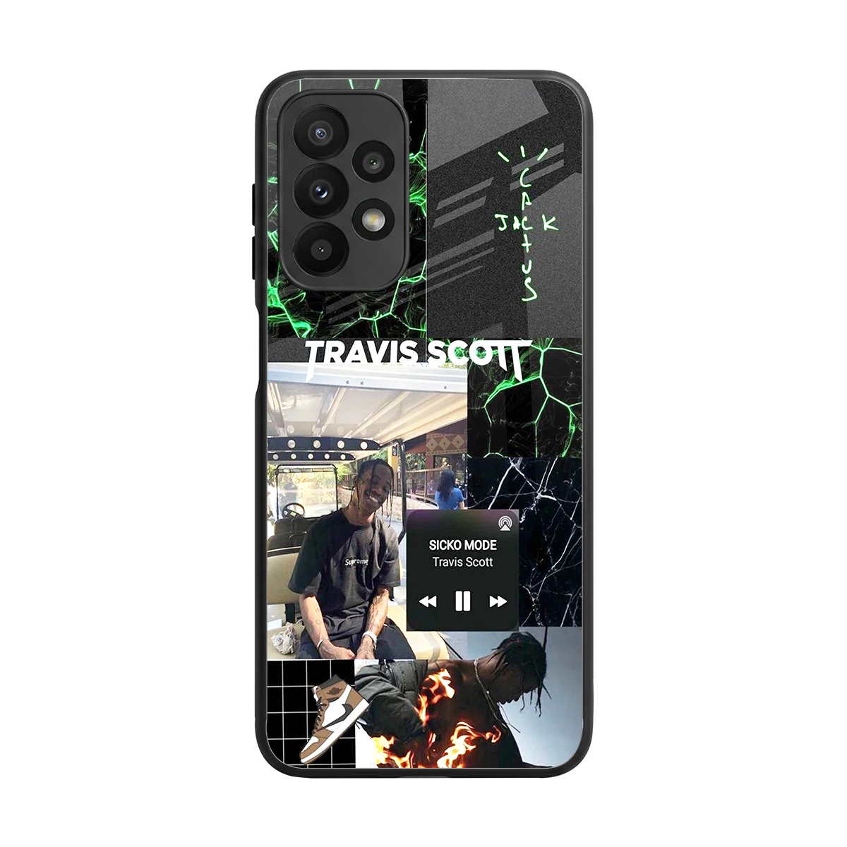 Travis Scott back phone cover | glass case for samsung galaxy a23