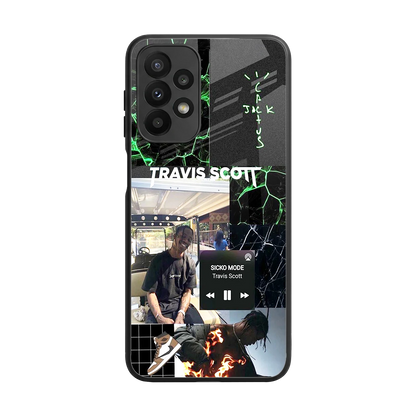 Travis Scott back phone cover | glass case for samsung galaxy a23