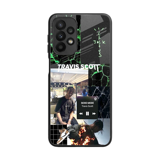 Travis Scott back phone cover | glass case for samsung galaxy a23