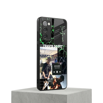 Travis Scott samsung galaxy s20 fe mobile cover | shockproof glass phone case