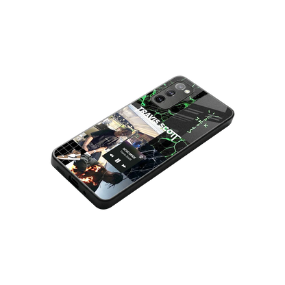 Travis Scott stylish phone case for samsung galaxy s20 fe | glossy glass and slim fit