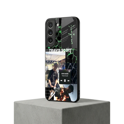 Travis Scott samsung galaxy s22 mobile cover | shockproof glass phone case