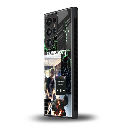 Travis Scott samsung galaxy s24 ultra mobile cover | shockproof glass phone case