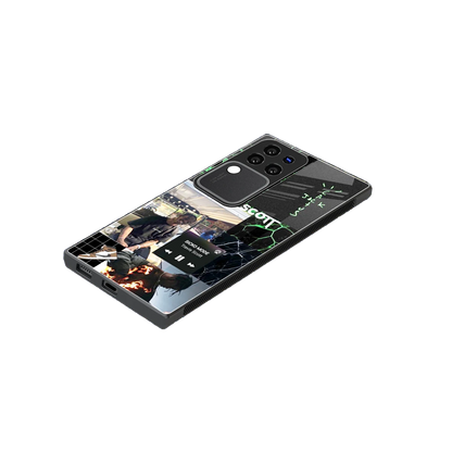 Travis Scott stylish phone case forvivo v30 pro | glossy glass and slim fit