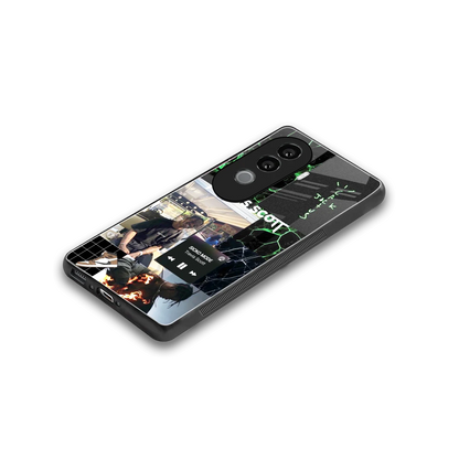 Travis Scott stylish phone case for vivo v40e | glossy glass and slim fit