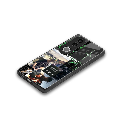 Travis Scott stylish phone case for vivo v50 | glossy glass and slim fit