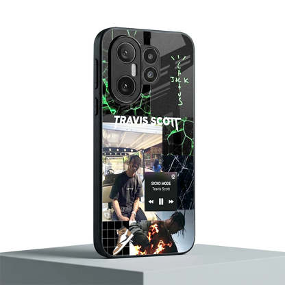 Travis Scott vivo x200 fe mobile cover | shockproof glass phone case